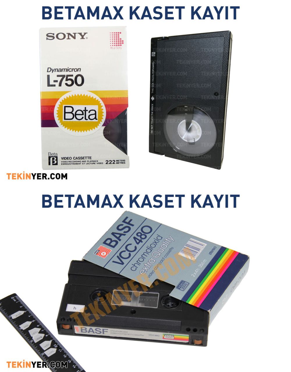 Betamax Kasetten Kayıt Aktarım Analog Dijital