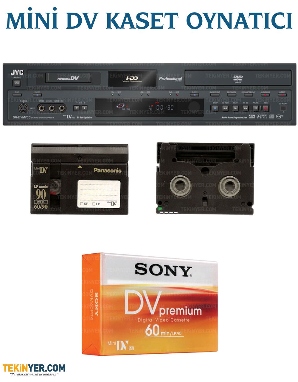 Mini DV Kasetten Kayıt Aktarım Eski Kaset Görüntü ve Ses Aktarımı