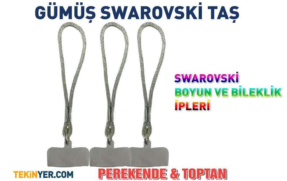 Swarovski Kristal Taşlı Telefon Boyun Askısı Swarovski Kristal Taşlı Telefon Boyun Askısı